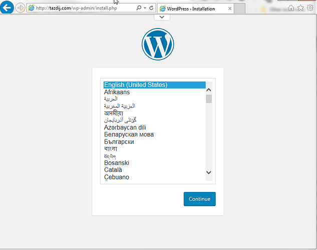 2018-08-21%2010_08_26-WordPress%20%E2%80%BA%20Installation%20-%20Internet%20Explorer