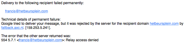 Relay Access Denied Can T Send Or Receive Mail V3 Easyengine Community Forum